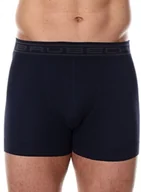 Majtki męskie - Brubeck Bokserki męskie Comfort Cotton granatowe r. XXL BX00501A - miniaturka - grafika 1
