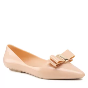 Melissa Baleriny Pointy Vi 33476 Beige 50753 - Baleriny - miniaturka - grafika 1