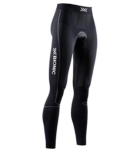 X-Bionic Invent 4.0 damskie spodnie rowerowe z wkładką MTB, czarne/Charcoal, S