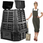 Kompostowniki - KOMPOSTOWNIK OGRODOWY 10KG DUŻY I SOLIDNY NA LATA - miniaturka - grafika 1