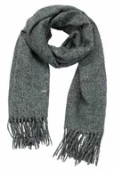 Czapki i chusty sportowe damskie - Pikeur Szalik SCARF AW 22/23 - grey melange - miniaturka - grafika 1