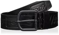 Paski - Diesel Logo B-Archive Belt Unisex Dorosły Pasek, Czarny, 90 - miniaturka - grafika 1