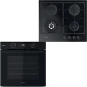 Zestawy AGD - Zestaw AGD do zabudowy Whirlpool Piekarnik OMSK 58CU1B + Płyta gazowa AKTL 629NB1 - miniaturka - grafika 1