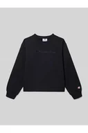 Bluzy damskie - Bluza z wyhaftowanym logo - Champion - miniaturka - grafika 1