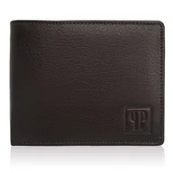 Portfele - Portfel Męski Skórzany Z Ochroną Rfid Paolo Peruzzi T-48-Br - miniaturka - grafika 1