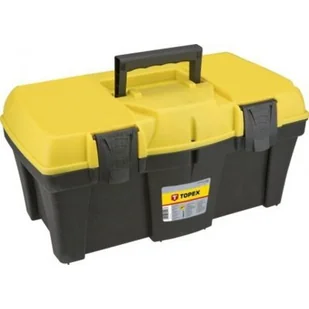 Topex Transport i przechowywanie skrzynka narzędziowa 44x22x22 cm 79R122 - Skrzynki i torby narzędziowe - miniaturka - grafika 1