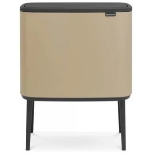 Brabantia Kosz na śmieci Bo Touch Bin 36 l złoty z powłoką mineralną 316241 - Kosze na śmieci - miniaturka - grafika 1
