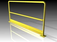 Zabezpieczenia dla dzieci - Metal/Emtul Barierka ochronna z blachą wzmacniającą dł. 1200 mm - miniaturka - grafika 1