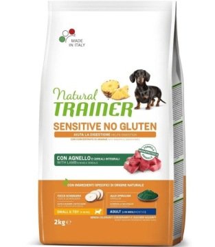 TRAINER Natural Sensitive No Gluten Small Toy Adult z jagnięciną 2kg -