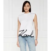 Koszulki i topy damskie - Karl Lagerfeld Top | Regular Fit - miniaturka - grafika 1