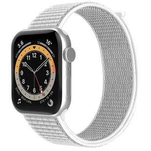 Pasek CELLY WbandStrap do Apple Watch 8/9/10/SE/Ultra 1/2 (42/44/45/46/49mm) Biały - Akcesoria do smartwatchy - miniaturka - grafika 1