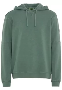 camel active Męska bluza z kapturem 409415/1W02, Bottle Green, 5XL (DE), zielone butelki, 5XL - Bluzy męskie - miniaturka - grafika 1