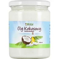 Witaminy i minerały dla sportowców - MYVITA Olej Kokosowy Nierafinowany 500ml - miniaturka - grafika 1