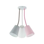 Lampy sufitowe - TK Lighting Lampa sufitowa WIRE SILVER 3241) - miniaturka - grafika 1