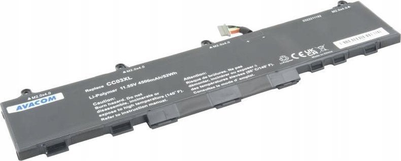 Bateria Avacom AVACOM baterie pro HP EliteBook 850 G7, 850 G8 Li-Pol 11,55V 4500mAh 52Wh NOHP-CC03XL-57P