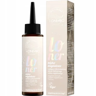 OnlyBio Hair In Balance toner do włosów Mleko Migdałowe 100 ml - Farby do włosów i szampony koloryzujące - miniaturka - grafika 1