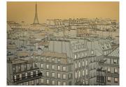 Fototapety - DecoNest Fototapeta Dobranoc Paryżu 250X193 A0-XLFTNT0707 - miniaturka - grafika 1