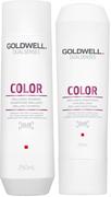Zestawy kosmetyków damskich - Goldwell Dualsenses Color Zestaw nabłyszczający 200 ml + 250 ml - miniaturka - grafika 1