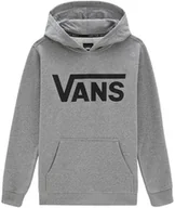 Bluzy męskie - Bluza Chłopięca VANS Classic PO I Cement Heather/Black VN0A45AGADY1 L - miniaturka - grafika 1