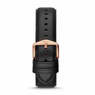 Czarny pasek Fossil 22 mm Explorist FTW4017  | OFICJALNY SKLEP | RATY 0% • Zapłać później PayPo • GRATIS WYSYŁKA ZWROT DO 365DNI - Akcesoria do zegarków - miniaturka - grafika 1