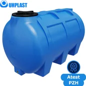 Zbiorniki na deszczówkę - UHP Zbiornik na wodę 250l UHP CISTERON G-250 Niebieski - miniaturka - grafika 1