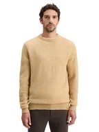 Swetry męskie - Scotch & Soda Sweter w kolorze beżowym - miniaturka - grafika 1