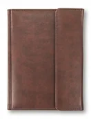 Planery - Notes książkowy zapinany BRĄZOWY A4 Dubaj linia kratka czysty kropki - miniaturka - grafika 1