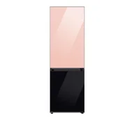 Lodówki - Samsung RB38C7B6AAP Pełny No Frost 203cm Szuflada z kontrolą wilgotności Soczysta brzoskwinia/Głęboka czerń - miniaturka - grafika 1
