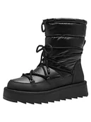 Kozaki damskie - Tamaris Damskie 1-1-26836-41 modne kozaki, czarne uni, 38 EU, black uni, 38 EU - miniaturka - grafika 1