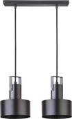 Lampy sufitowe - Sigma Lampa zwis RIF PLUS 2 czarna ruchome klosze 31193 - miniaturka - grafika 1