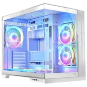 Obudowy komputerowe - Obudowa Modecom Volcano Panorama Apex ARGB 5F biała (AT-PANORAMA-5F-ARGB-20-000000-0002) - miniaturka - grafika 1