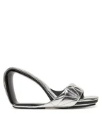 Klapki i japonki damskie - United Nude Klapki Mobius Hi 10001902188 Srebrny - miniaturka - grafika 1