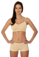 Biustonosze - Brubeck, Biustonosz Comfort Cotton, beżowy, rozmiar 75C - miniaturka - grafika 1