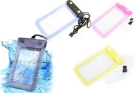 Etui i futerały do telefonów - Xrec Pokrowiec Wodoodporny do Telefonu - NIEBIESKI - miniaturka - grafika 1