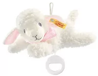Maskotki i pluszaki - Steiff Dream Sweet Lamb Music Box white pink 25 cm lamb - miniaturka - grafika 1