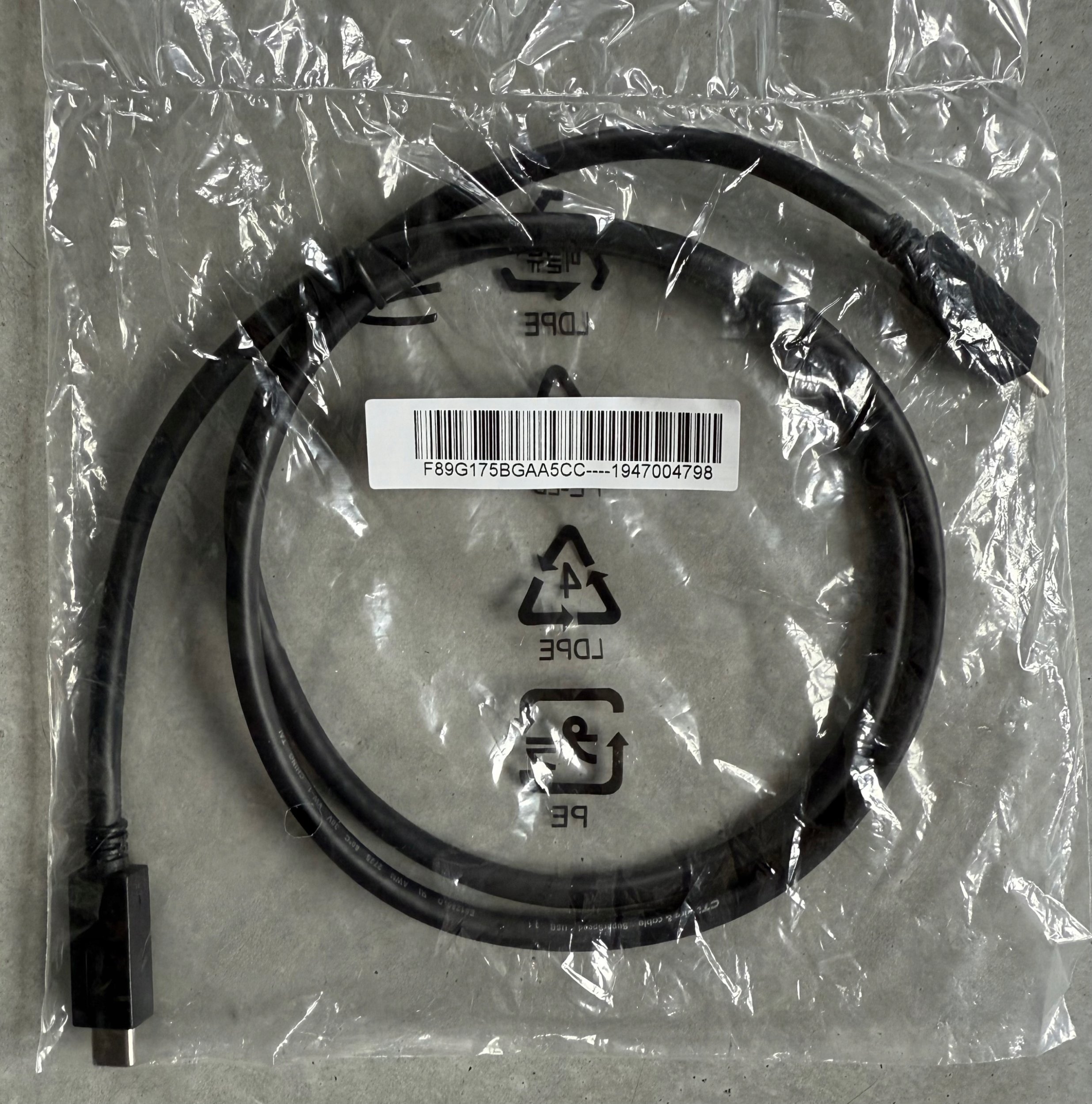 ASUS LCR50 USB-C Kabel 1,5m 5A