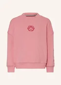 Bluzy dla dziewczynek - Tommy Hilfiger Bluza Nierozpinana rosa - TOMMY HILFIGER - miniaturka - grafika 1