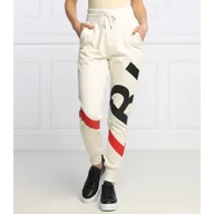 Dresy damskie - LAUREN RALPH LAUREN Spodnie | Regular Fit - miniaturka - grafika 1