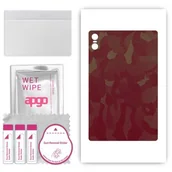 Akcesoria do tabletów i e-booków - folia naklejka skórka strukturalna na TYŁ do Umidigi A15 Tab - Moro Camo Bordowy - apgo SKINS - miniaturka - grafika 1