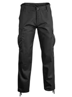 Spodnie męskie - spodnie bojówki US RANGER HOSE TYP BDU " STRAIGHT CUT " SCHWARZ-XXL - miniaturka - grafika 1