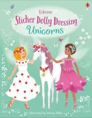 Obcojęzyczne książki dla dzieci i młodzieży - Fiona Watt Sticker Dolly Dressing Unicorns - miniaturka - grafika 1