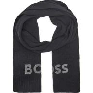 Apaszki i szaliki męskie - BOSS BLACK Szal Elio z dodatkiem wełny i kaszmiru - miniaturka - grafika 1