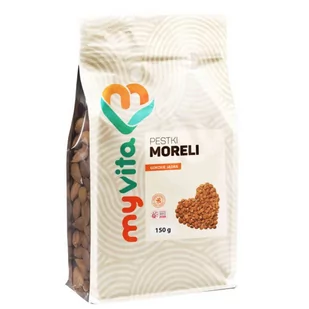 MyVita Pestki moreli jądra gorzkie 150g - Zdrowa żywność - miniaturka - grafika 1