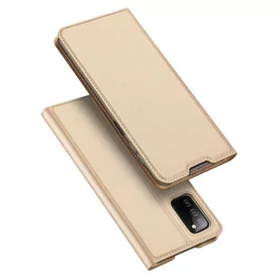 Dux Ducis Skin Pro Samsung A03S Gold - Etui i futerały do telefonów - miniaturka - grafika 2