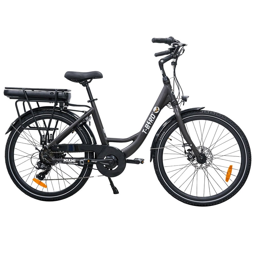 Miami-26 Electric Bike 250W Motor 36V 14,4Ah Battery 26*1,95 inch Tires 25km/h Max Speed 45km Range Front