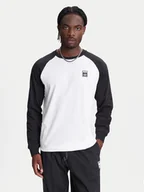 Koszulki męskie - adidas Longsleeve Wabash Baseball JW0164 Biały Loose Fit - miniaturka - grafika 1