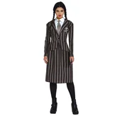 Dodatki do strojów karnawałowych - Strój dla dorosłych Wednesday Gotycki Student L - miniaturka - grafika 1