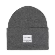 Czapki męskie - Czapka Jack&Jones Jaclong 12150627 Grey Melange - miniaturka - grafika 1