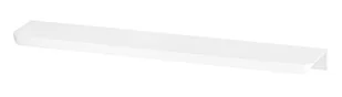 Uchwyt meblowy krawędziowy BIAŁY LOFT lekki zaokrąglony UA06R 120cm 1180/1200 - Meble modułowe i akcesoria - miniaturka - grafika 1