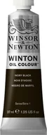 Farby i media malarskie - Farba olejna, Ivory Black 331, 37 ml, Winsor&Newton - miniaturka - grafika 1